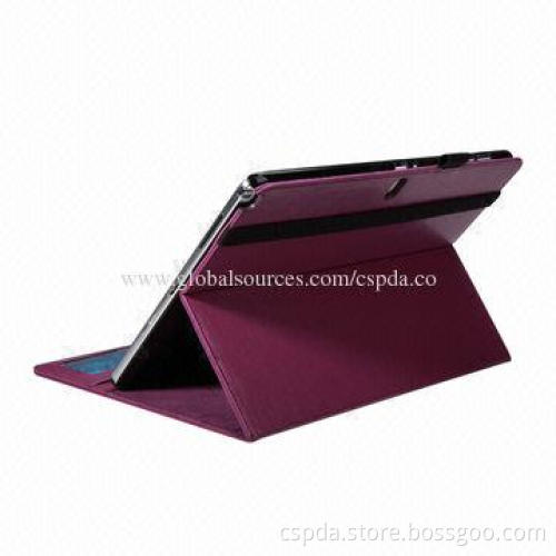 PU Stand Card Slots Case for Samsung Galaxy Note Pro 12 2-inch, Elastic Band Design
